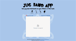 Desktop Screenshot of jugbandapp.com